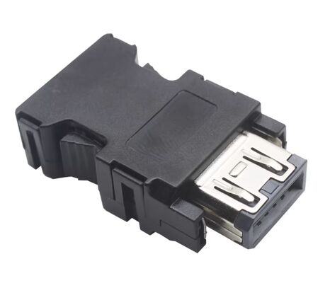 Domestic connector  Mitsubishi servo driver encoder motor power cable plug SM-10P Mitsubishi 2/4/9P connector