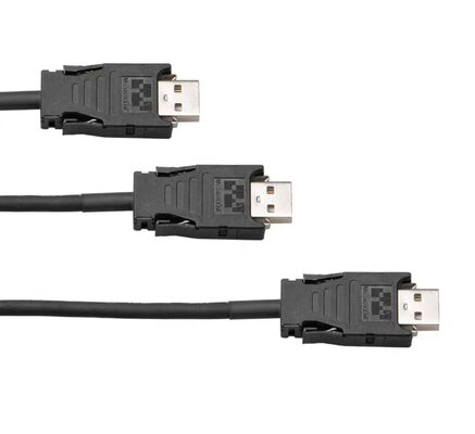 Rated Power Base On Led Light 5P 7P Led Light Connectors Wire Range 22-14 AWG Durable Electrical Connection Solutions