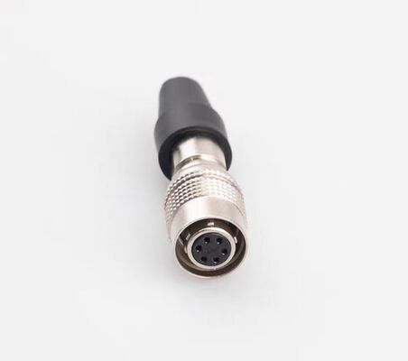 6-pin Female Trigger Cable Servo Motor Connector Plug for Hikvision and Basler Industrial Camera Power Supply