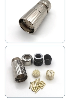 M23 M40 Servo Cable E P Type Motor Connector