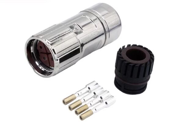 Applicable to Siemens V90 servo power line straight plug 4-core connector 6FX2003-0LL13/0LL13