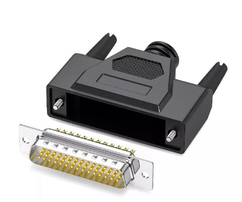 DB44 44-Pin Servo Motor Connector with 1000V Voltage Rating Silver and Gold Plated Contacts Moog ITT Standard