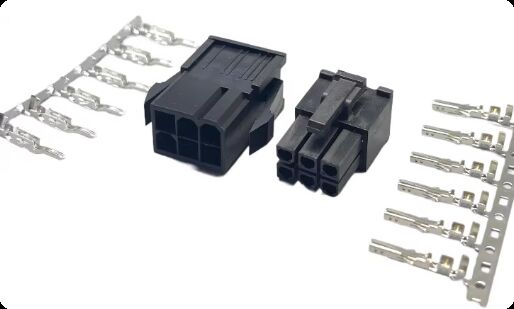 Delta Servo Motor Plug with Crimp/Solder Termination Moog Gender Configuration for 18-24 AWG Wire Gauge