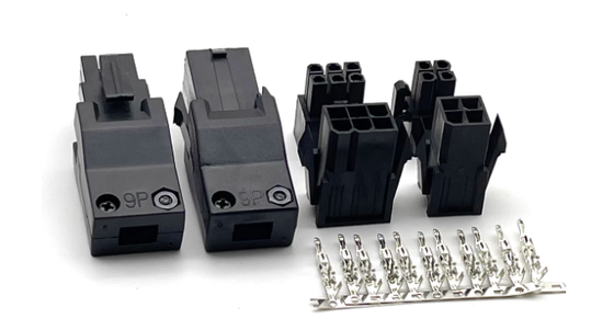 Quick plug suitable for Schneider Delta servo motor plugs, 4-pin, 6-pin, 9-pin male and female connectors
