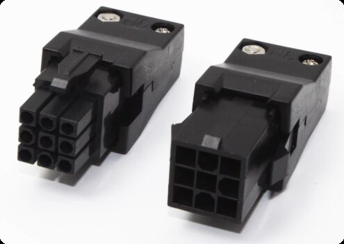 Delta Servo Motor Connector with 1000V Voltage Rating Moog ITT Compatible Panel Mount or Cable Mount