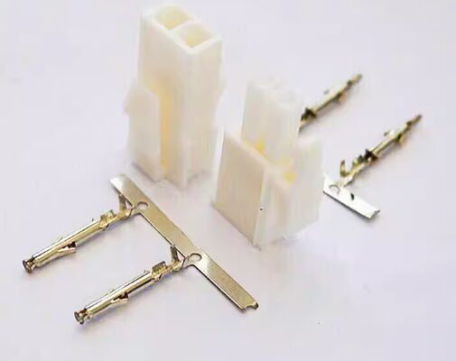 Moog ITT Servo Motor Connector 1000V Voltage Rating 2-Pin Brake Connector Metal/Plastic Construction for Panasonic Servo Plug