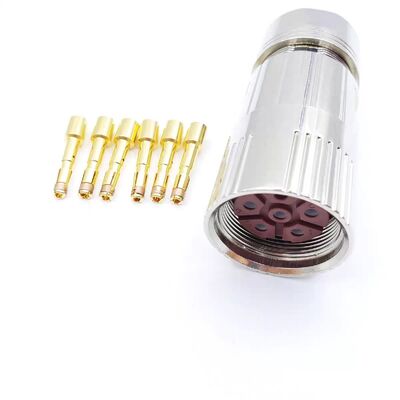 Siemens Kollmorgen MIG 6, 8, 12, 17, 19-pin socket-type plug, M23 coded connector