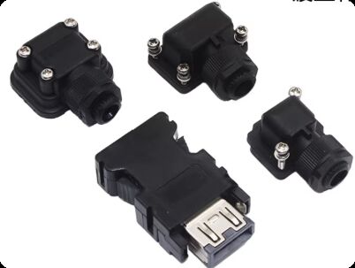 SM-10P Connector for Mitsubishi Servo Motors with 10PIN Insulation Resistance and Wide -40℃ to +105℃ Temperature Range