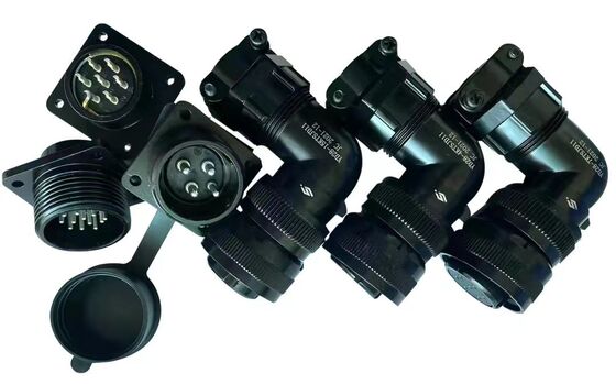 Servo motor plug aviation socket YD28 - 4 pin, 7 pin, 15 pin waterproof encoder connector