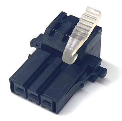 Fuji Servo Plug WSK-S03P-E with 1000V Voltage Rating Silver Gold Plated Pins for Panel or Cable Mount