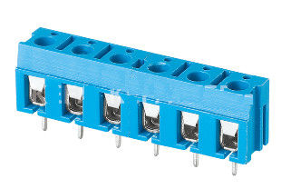 Niebieski kolor Zacisk śrubowy 375 PCB RD375-7.5 2P 3P 300V 16A